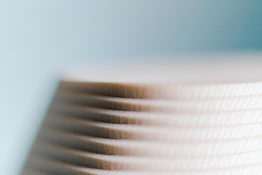 Close-up of wooden surface showing texture and layered patterns photo
