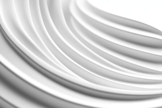 Curved white patterns create flowing texture in modern design photo