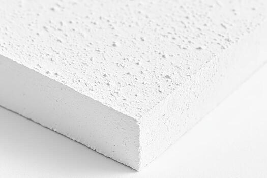 Textured white surface showing fine details and a smooth finish photo