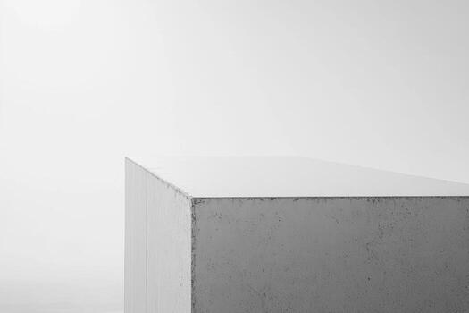 minimalista hormigón estructura presentando limpiar líneas y suave Encendiendo foto