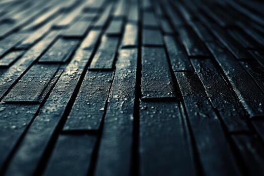 Textured wooden surface in low light creates a dramatic effect photo