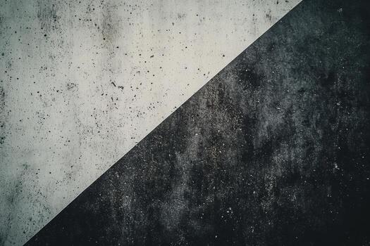 Abstraction of contrasting textures in monochrome wall design photo