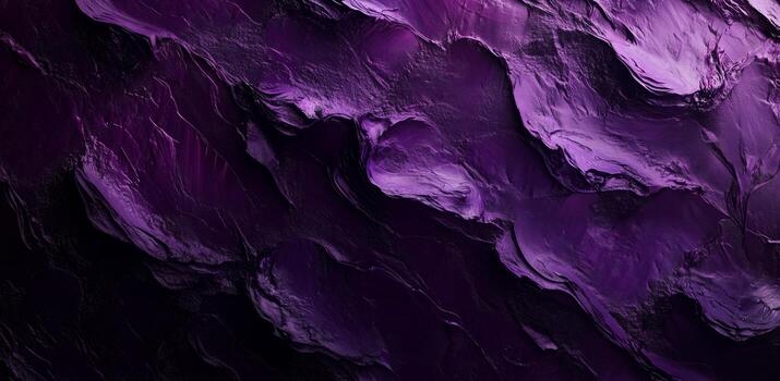 Vibrant Purple Texture With Layered Paint Creating Depth and Dimension in a Captivating Abstract Design. photo