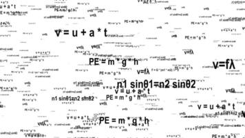 fundamental física equações uma visual compêndio do testemunho conceitos dentro mecânica, óptica, e energia gravitacional força e cinemática equações, uma dispersar do fundamental física e matemática equações. video