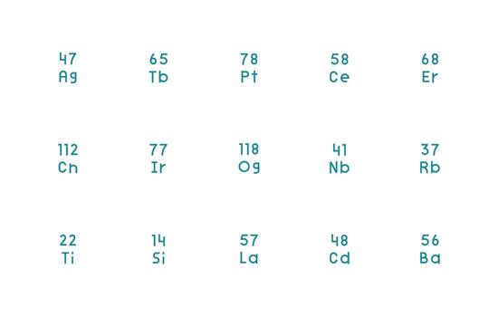 15 Regular Line Icons for Element Symbol Graphics All Device Compatible Icon Set vector