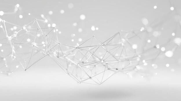 resumen blanco red plexo antecedentes con conectado líneas y puntos para tecnología o científico conceptos foto