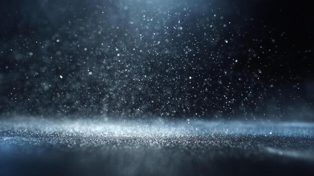 Abstract Dust Particles Floating in Air, Glittering Texture Background for Atmospheric Effects and Special Effects Compositing photo