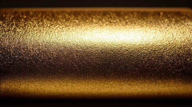 Golden Metallic Texture Close-Up Shimmering Surface Detail for Luxury Design and Abstract Backgrounds photo