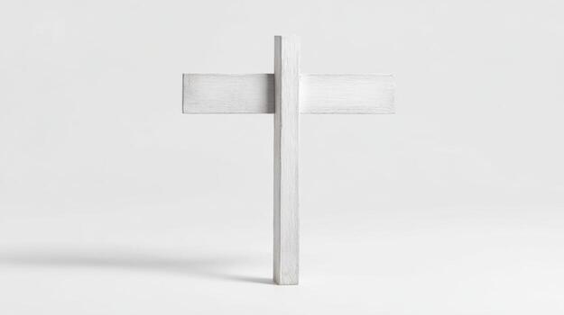 Blank Directional Signpost on White Background for Custom Text or Graphics and Wayfinding Solutions photo