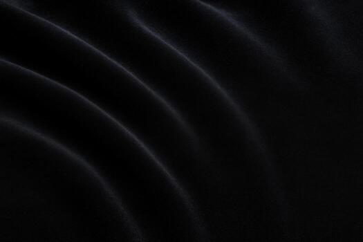 Abstract Black Waves Background, Elegant Dark Texture, Smooth Surface, Dark Water Ripple, 3D Illustration photo