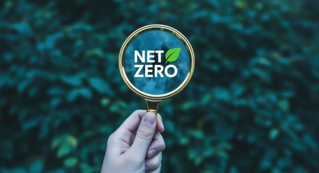 Achieving Net Zero Magnifying a Sustainable Future with Green Initiatives and Environmental Responsibility for a Balanced Planet photo