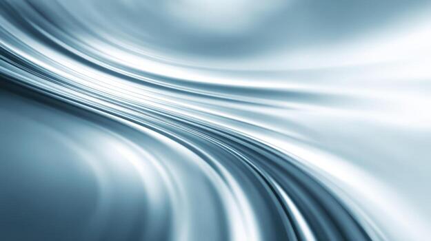 Abstract Blue Motion Background with Elegant Flowing Curves and Smooth Transitions for Modern Design photo