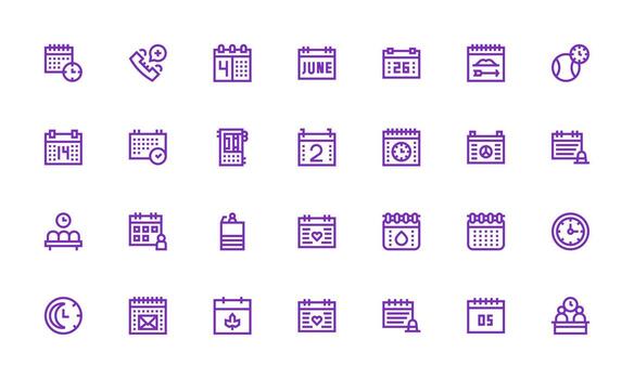 28 íconos para cita en negrita línea formato icono conjunto para web vector
