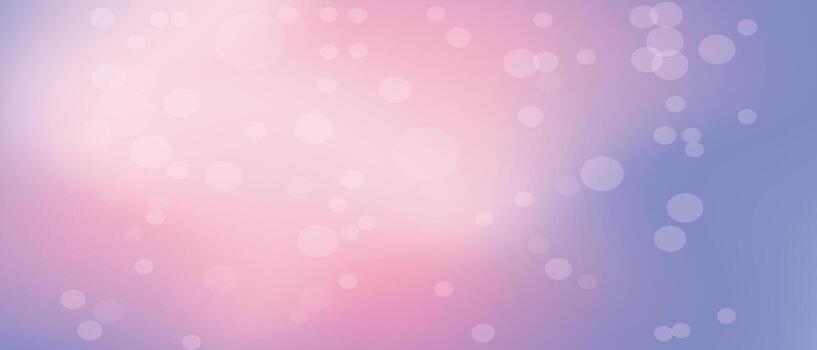Pink And Purple Soft Abstract Bokeh Background With Gradient Light vector