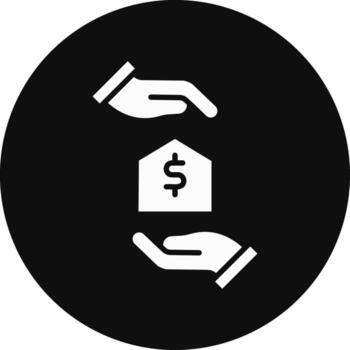 Warning Shadowed Flat UI Design vector