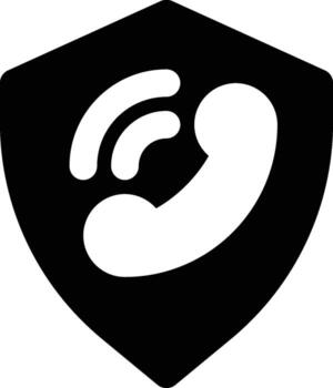 Secure Communication, Secure, Communication Glyph Solid Icon vector