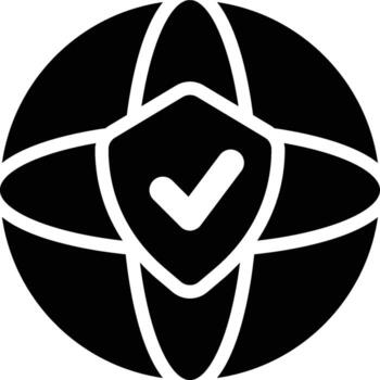 Https, Http Secure, Internet Security Glyph Solid Icon vector