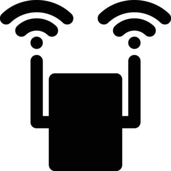 Gateway, Network, Access Glyph Solid Icon vector