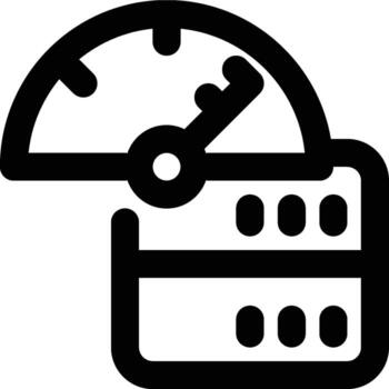 Optimizer, Query Optimizer, Optimization Outline Icon vector
