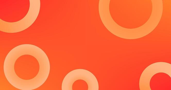 Copiar espacio con naranja círculos en naranja rojo antecedentes resumen antecedentes degradado diseño vector