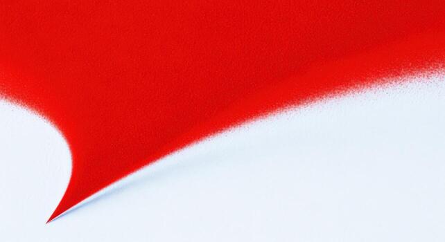 Red Splash on White Background Abstract Design with Vibrant Color and Texture photo