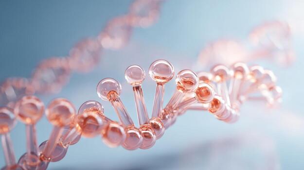 DNA Molecule Structure, Medical Research, Genetic Engineering, Biotechnology, Healthcare Innovation, Scientific Visualizations, Abstract Concept photo