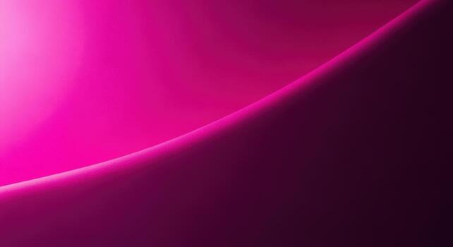Abstract Fuchsia Pink Gradient Background with Dynamic Lighting and Elegant Curves, Ideal for Modern Design Projects photo