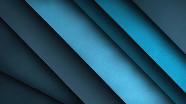 Abstract Geometric Background with Layered Paper Effect in Shades of Blue for Modern Design photo