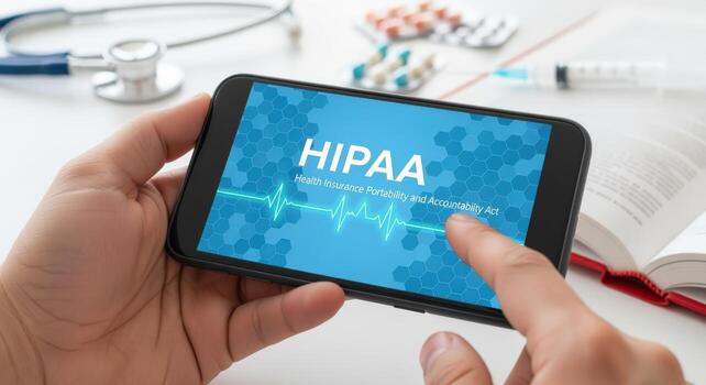 HIPAA Compliance on Mobile Device Protecting Health Information with Technology Solutions for Data Security photo