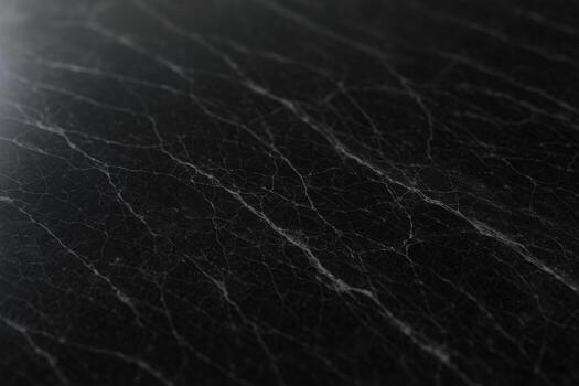 Elegant Black Marble Texture Background with Subtle Veins, Perfect for Luxury Designs and High-End Presentations photo