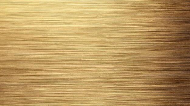 Gold Metal Texture Background with Horizontal Brushed Lines for Design, Texture, and Mockups photo