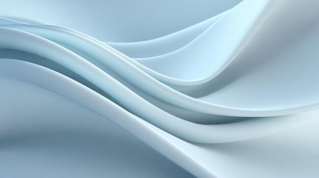 Elegant Abstract Blue Waves Background - Modern Minimalist Design for Creative Projects and Marketing Materials photo