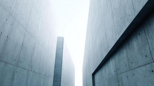 resumen hormigón paredes arquitectura con minimalista diseño y moderno estética en un urbano ajuste foto