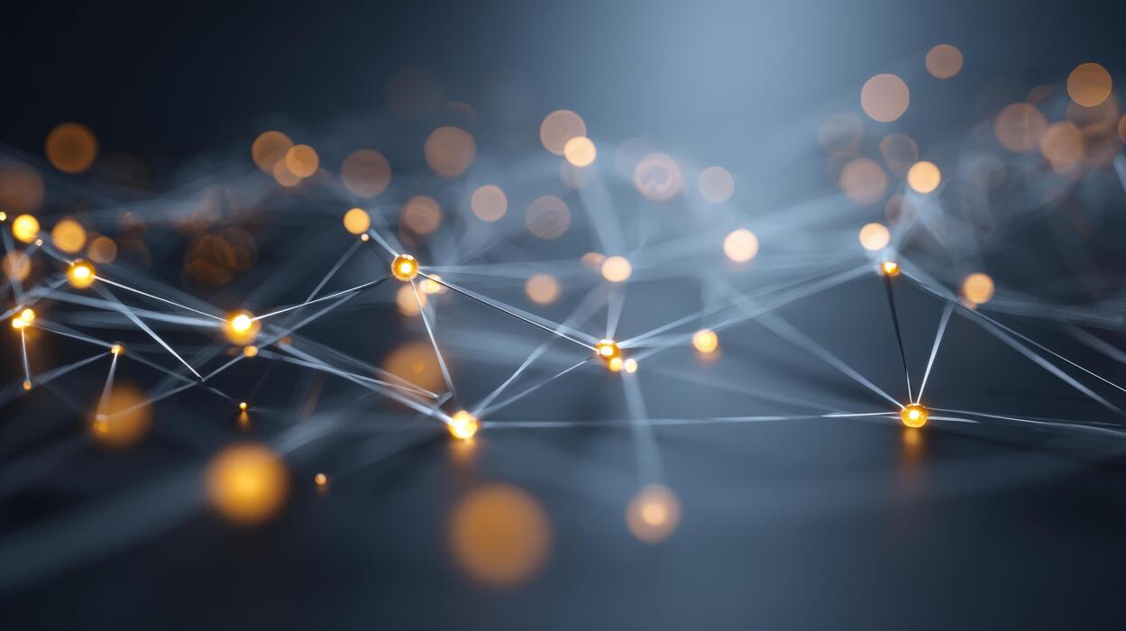 Keywords:
Abstract network of glowing nodes - Abstract Network Connection with Glowing Nodes and Lines on Dark ...