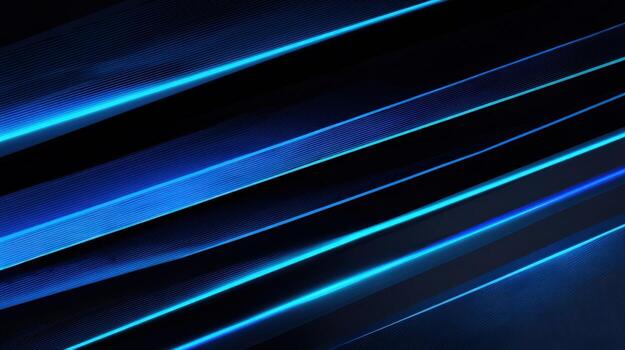 Abstract Blue Light Streaks Background with Dynamic Futuristic Design for Technology and Innovation Concepts photo