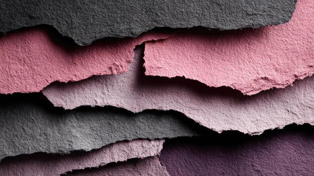 Abstract Layers of Textured Paper in Muted Tones, Perfect for Backgrounds and Creative Projects photo