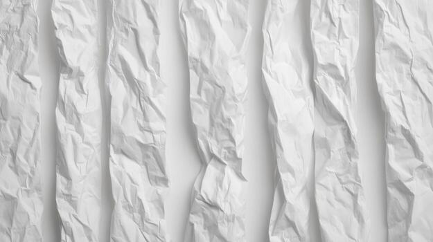 Abstract Wrinkled Paper Texture Background Minimalist White Backdrop for Creative Projects and Mockups photo