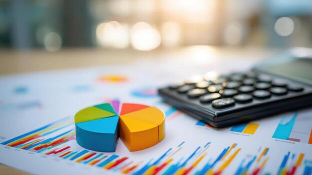 Financial Analysis Tools on Graphs, Charts, and Tables for Business Strategy and Investment Planning photo