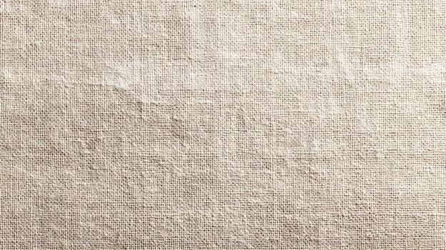 Close-up Beige Fabric Texture Background, Textile Pattern with Detailed Weave, Natural Linen Fiber Backdrop photo