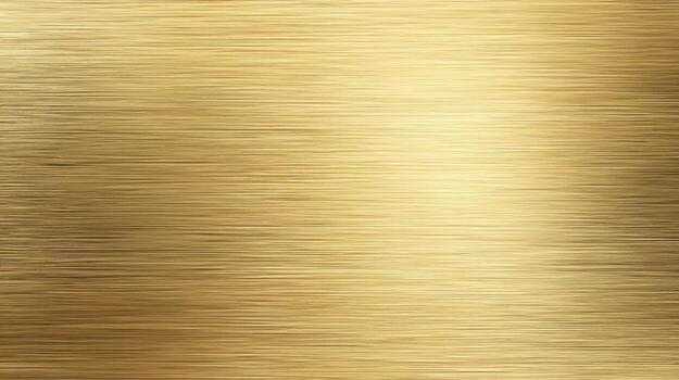 Seamless Gold Metallic Texture Background - Abstract Polished Surface with Horizontal Lines for Graphic Design photo