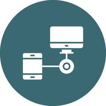 vinculado Internet conectar enlace cadena vector