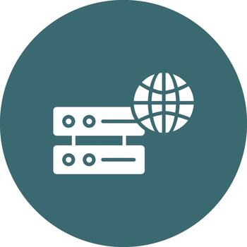 Web Hosting internet website server online vector