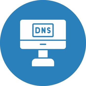 Dns internet internet web domain vector