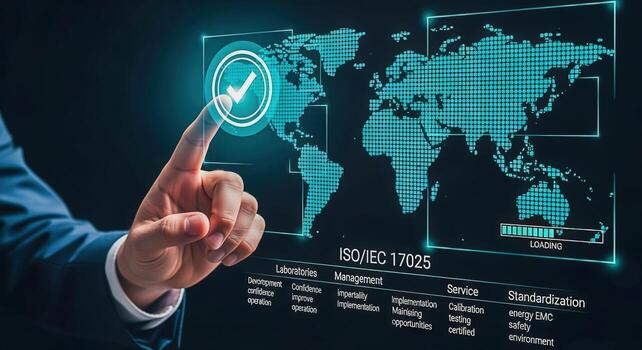 global normas conformidad hombre activando isoiec 17025 interfaz para calidad garantía y internacional regulaciones foto