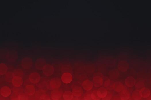 Abstract Red Bokeh Background with Dark Gradient, Suitable for Overlay, Texture, or Graphic Design photo