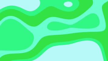 Abstracts Liquid Green Abstract Animation with Dynamic Shapes and Subtle Movements, Perfect for Creative Backgrounds and Visuals video
