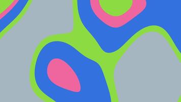 Abstracts Liquid Dynamic abstract animation featuring fluid shapes in vibrant colors creating a visually engaging background video