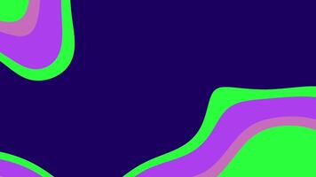 abstracts flytande abstrakt animering terar färgrik flytande former morphing och strömmande med vibrerande övergångar och rörelse video