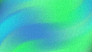 Abstracts Noise Abstract background animation with smooth blue and green gradient waves and subtle noise texture overlay video