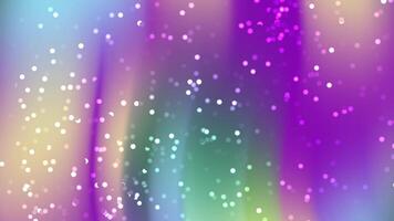 abstracts partiklar abstrakt lutning bakgrund med skimrande partiklar skapar en drömmande och vibrerande visuell erfarenhet video